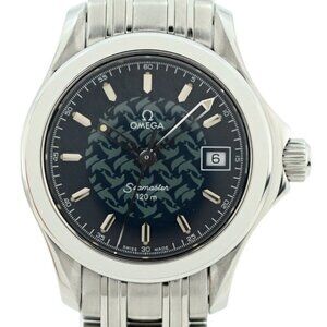 Women's Omega 26mm Seamaster 120m Quartz Jacques Mayol 1997 Watch! Ref: 2580.80!